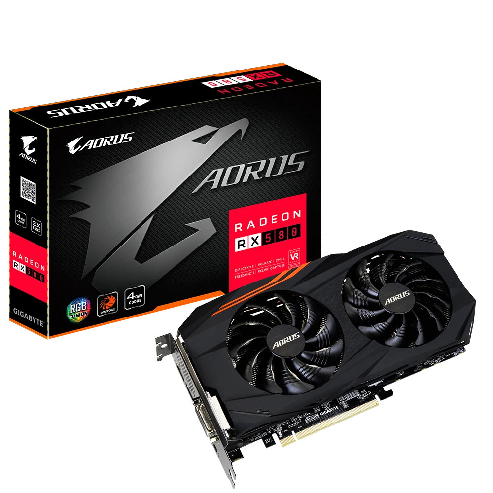 Gigabyte AORUS Radeon RX580 4G  (Rev. 1.0/1.1)